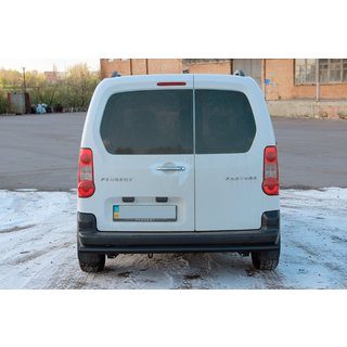 Rear Guard Black (Stainless Steel) 60 mm Citroen Berlingo 2008-2018 photo 2