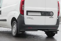 Opel Combo 2012-2018 Rear Corner Bars AK003 Black (Stainless Steel) photo 1