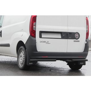 Rear Corner Bars AK003 Black (Stainless Steel) Opel Combo 2012-2018 photo 1