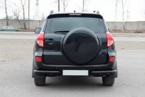 Toyota Rav 4 2006-2013 Rear Corner Bars AK003 Black (2 pcs, stainless steel) photo 2