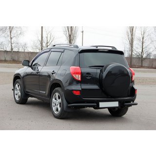 Rear Corner Bars AK003 Black (2 pcs, stainless steel) photo 3