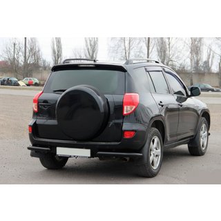 Rear Corner Bars AK003 Black (2 pcs, stainless steel) photo 4