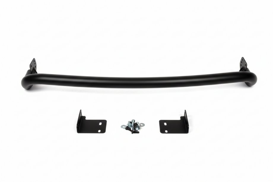 Hyundai Santa Fe 2 2006-2012 Rear Bar AK002 Black (Stainless Steel) Image