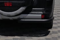 Mitsubishi Pajero Wagon III 1999-2006 Rear Bar AK003 Black (Stainless Steel) photo 2