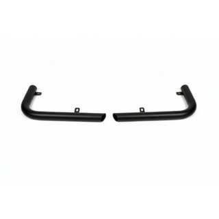 Rear Corner Bars AK003 Black (Stainless Steel) Mercedes Vito W638 1996-2003 photo 2