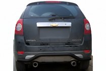 Chevrolet Captiva 2006-2019 Rear Bar AK008 Black (Stainless Steel) photo 1