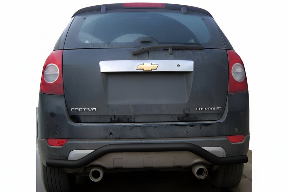 Chevrolet Captiva 2006-2019 Rear Bar AK008 Black (Stainless Steel) Image