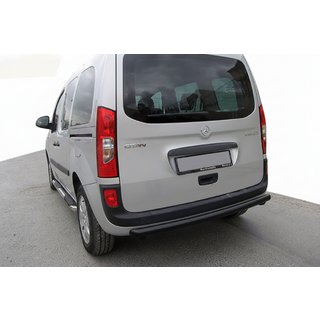 Rear Bar AK002 Black (Stainless Steel) Mercedes Citan 2013-2021 photo 1