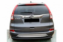 Honda CRV 2017-2022 Rear Bar AK002 Black (2016-2019, Stainless Steel) photo 1