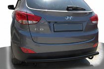 Hyundai IX-35 2010-2015 Rear Guard AK002 Black (Stainless Steel) photo 1
