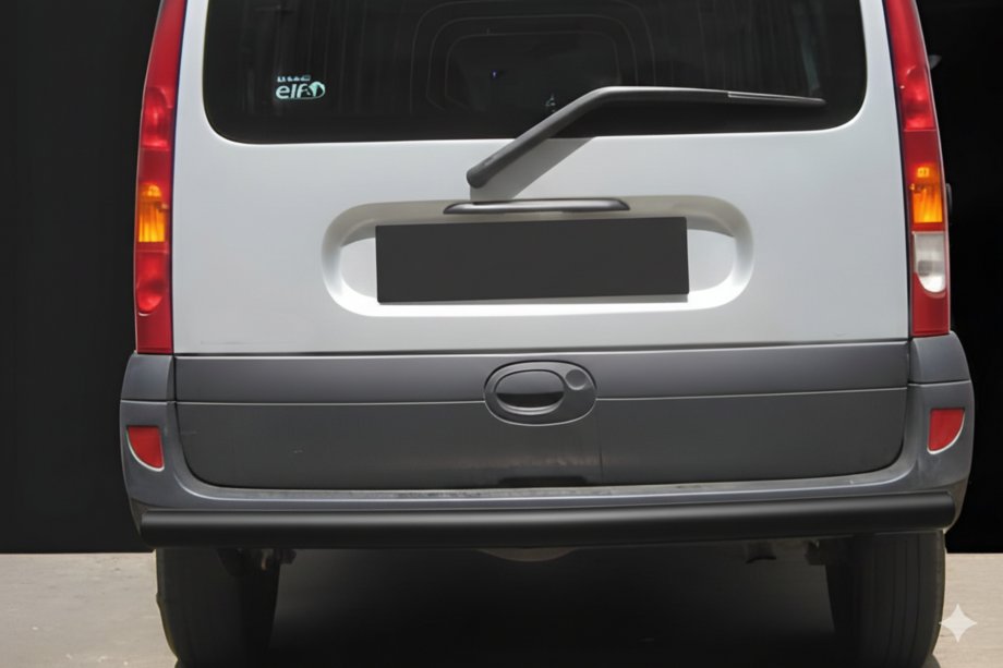 Renault Kangoo 1998-2008 Rear Bar AK002 Black (Stainless Steel) Image