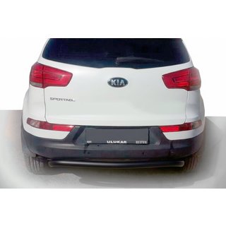 Rear Bar AK002-1 Black (Stainless Steel) Kia Sportage 2010-2015 photo 1