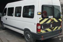 Renault Master 1998-2010 Rear Bar AK002 Black (Stainless Steel) photo 1