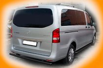 Mercedes Vito/V-class W447 2014- Rear Guard AK002 Black (Stainless Steel) photo 2