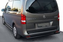 Mercedes Vito/V-class W447 2014- Rear Guard AK002 Black (Stainless Steel) photo 1