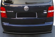 Volkswagen Touran 2003-2010 Rear Guard AK002 Black (1 pc, Stainless Steel) photo 1