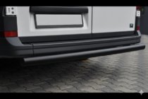 Volkswagen Crafter 2016- Rear Guard AK002 Black (Stainless Steel) photo 1