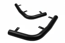 Fiat Scudo 1996-2007 Rear Corner Bars AK003 Black (2 pcs, stainless steel) photo 1