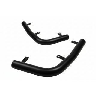 Rear Corner Bars AK003 Black (2 pcs, stainless steel) Toyota Hilux 2006-2015