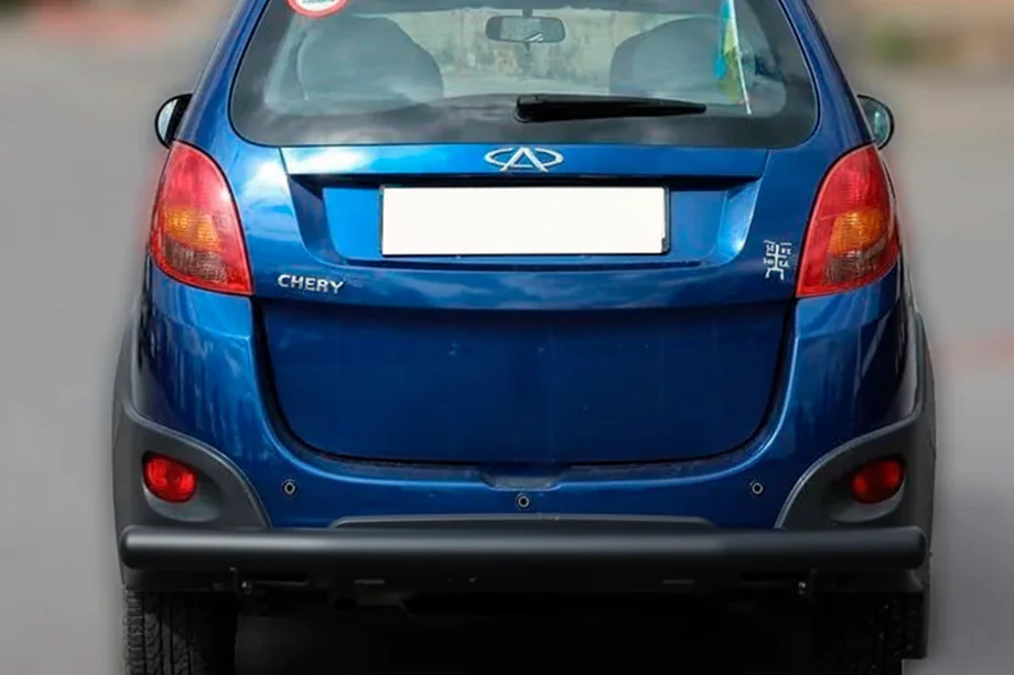 Chery Beat 2009-2015 Rear Guard AK002 Black (2 pcs, stainless steel) Image