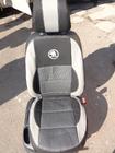 Skoda Octavia II A5 2006-2010 Car Seat Covers (Leatherette↗Fabric, Premium) photo 22