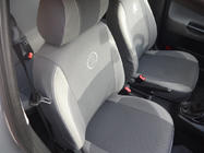 Skoda Octavia II A5 2010-2013 Car Seat Covers (Leatherette↗Fabric, Premium) photo 30