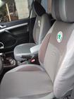 Skoda Octavia II A5 2010-2013 Car Seat Covers (Leatherette↗Fabric, Premium) photo 2