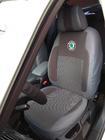 Skoda Octavia II A5 2010-2013 Car Seat Covers (Leatherette↗Fabric, Premium) photo 4
