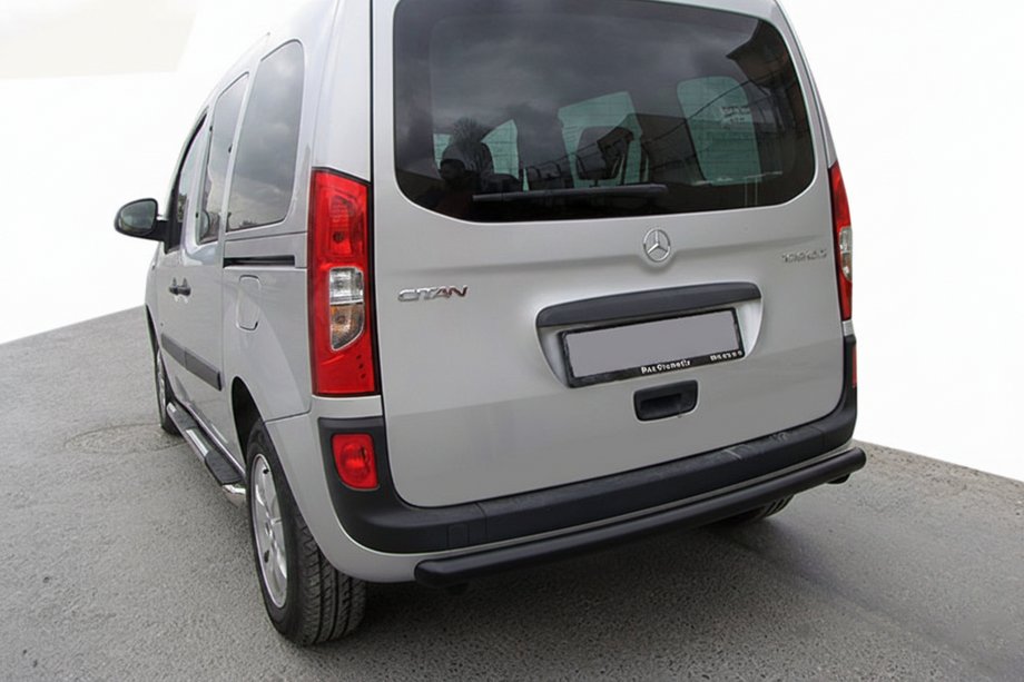 Renault Kangoo 2008–2020 Rear Guard AK002 Black (2 pcs, stainless steel) Image