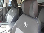Skoda Octavia III A7 2013-2019 Car Seat Covers (Leatherette↗Fabric, Premium) photo 2