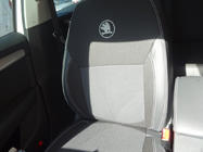 Skoda Octavia III A7 2013-2019 Car Seat Covers (Leatherette↗Fabric, Premium) photo 21