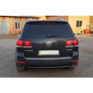 Rear Guard AK002 Black (2 pcs, stainless steel) Volkswagen Touareg 2002–2010 photo 4