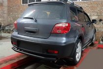 Mitsubishi Outlander 2001-2006 Rear Roll Bar AK002/2 Black (Stainless Steel) photo 1