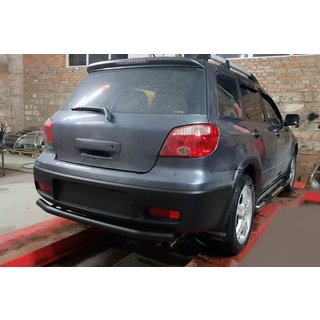 Rear Roll Bar AK002/2 Black (Stainless Steel) photo 1