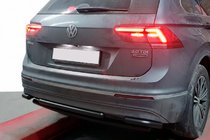 Volkswagen Tiguan 2016-2023 Rear Guard AK001-2 Black (Stainless Steel) photo 1