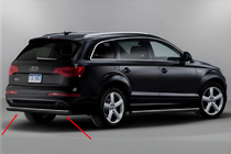 Audi Q7 2005-2015 Rear Guard AK002 Black (Stainless Steel) photo 1