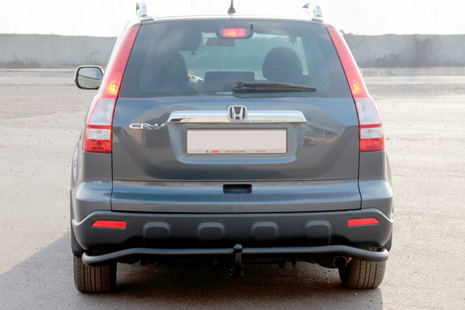 Honda CRV 2007-2011 Rear Bar AK008 Black (Stainless Steel) Image