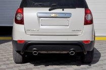 Chevrolet Captiva 2006-2019 Rear Bar AK007 Black (Stainless Steel) photo 2