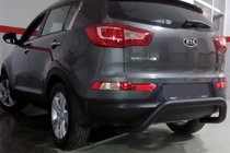 Kia Sportage 2010-2015 Rear Bar AK007 Black (Stainless Steel) photo 1