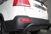 Kia Sorento II XM 2009-2014 Rear Bar AK007 Black (Stainless Steel) photo 2