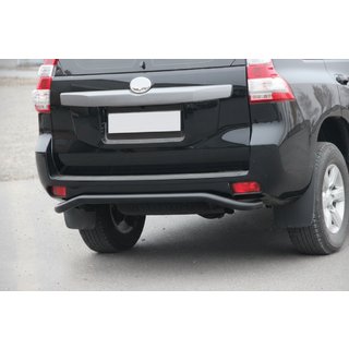 Rear Bar AK008 Black (Stainless Steel) Toyota Land Cruiser Prado 150 2009-2023 photo 3