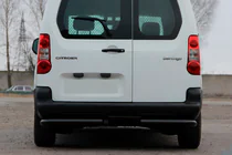 Peugeot Partner Tepee 2008-2018 Rear Corner Bars AK-003 Black (Stainless Steel) photo 1