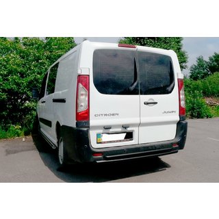 Rear Bar Double Black (Stainless Steel) Citroen Jumpy 2007–2017 photo 1