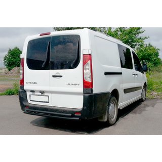 Rear Bar Double Black (Stainless Steel) Citroen Jumpy 2007–2017 photo 2