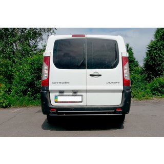 Rear Bar Double Black (Stainless Steel) Citroen Jumpy 2007–2017 photo 3