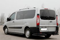 Citroen Jumpy 2007–2017 Rear Corner Bars Double Black (2 pcs, stainless steel) photo 3