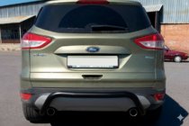 Ford Kuga 2008-2013 Rear Bar AK007 Black (Stainless Steel) photo 3