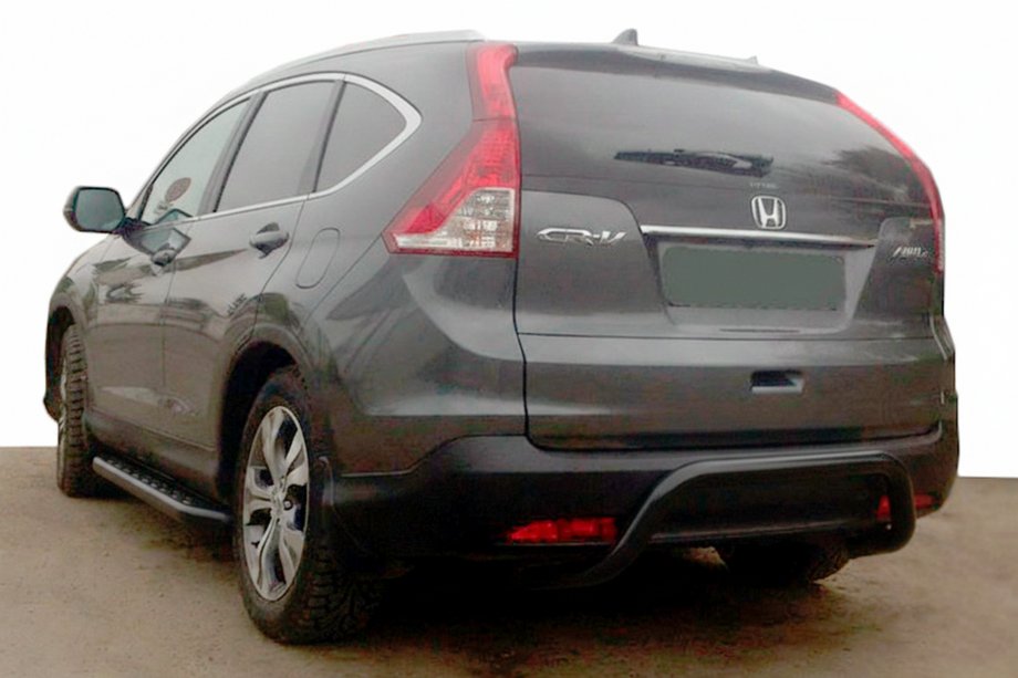 Honda CRV 2012-2016 Rear Bar AK007 Black (Stainless Steel) Image