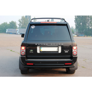 Rear Double Roll Bar AK002 Black (Stainless Steel) Range Rover III L322 2002-2012 photo 2