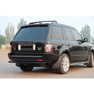 Rear Double Roll Bar AK002 Black (Stainless Steel) photo 3